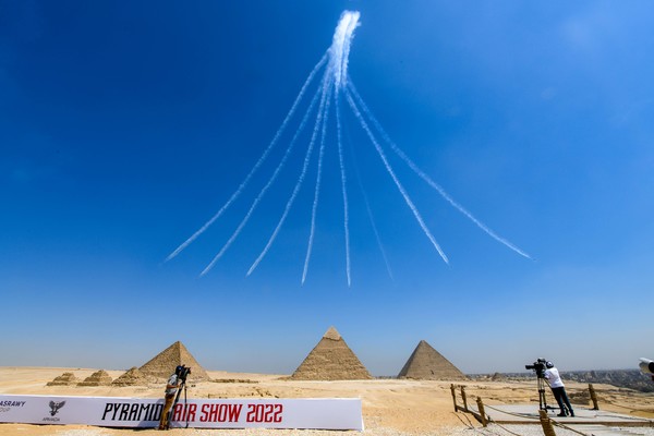 이집트 피라미드 에어쇼 2022 @ 공군 제공