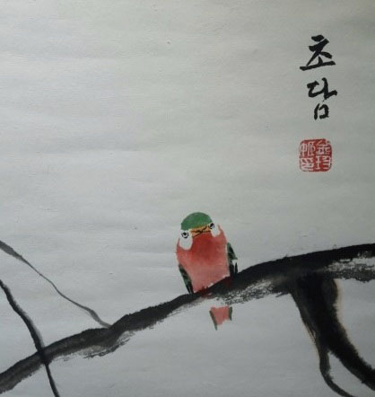 바래길 작은 미술관은 지난 3일부터 31일까지, ‘섬의 노래전(展)’이란 화제로 초담 김진희 작가의 작품 40점을 전시된다.